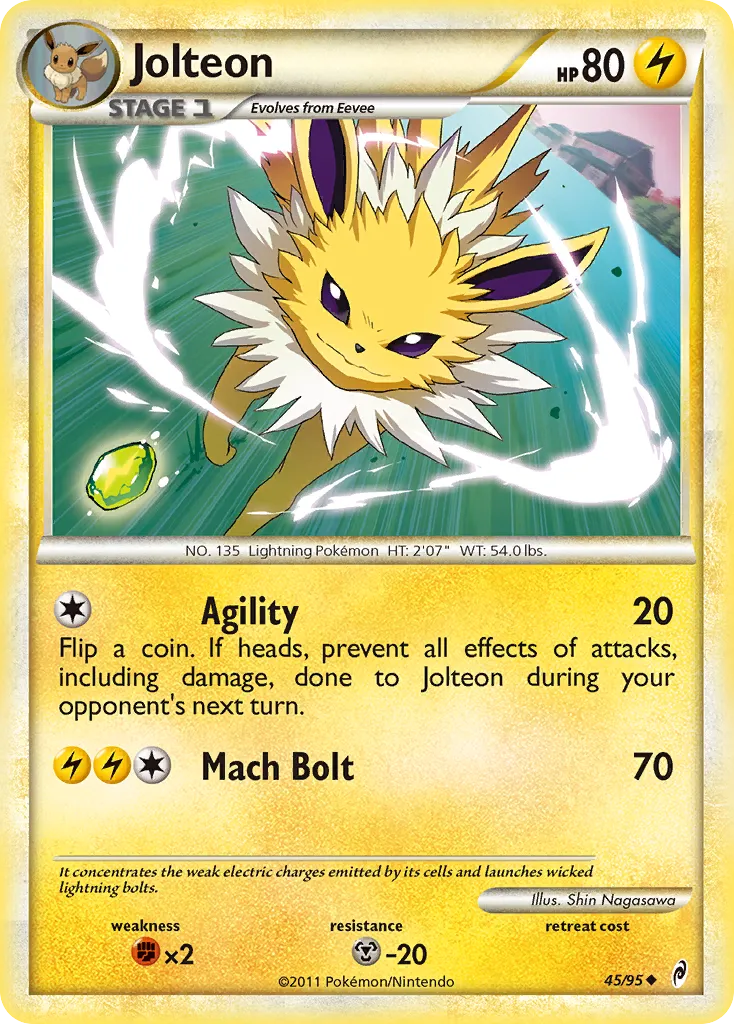 Jolteon — Call of Legends — Pokémon