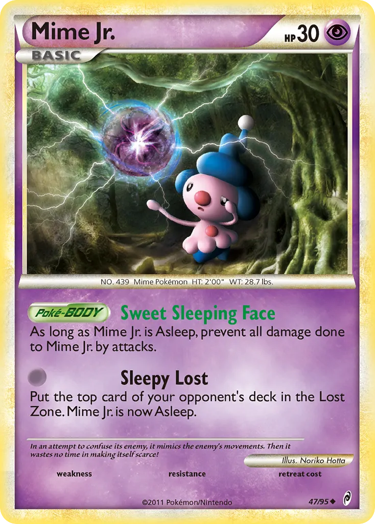 Mime Jr. — Call of Legends — Pokemon