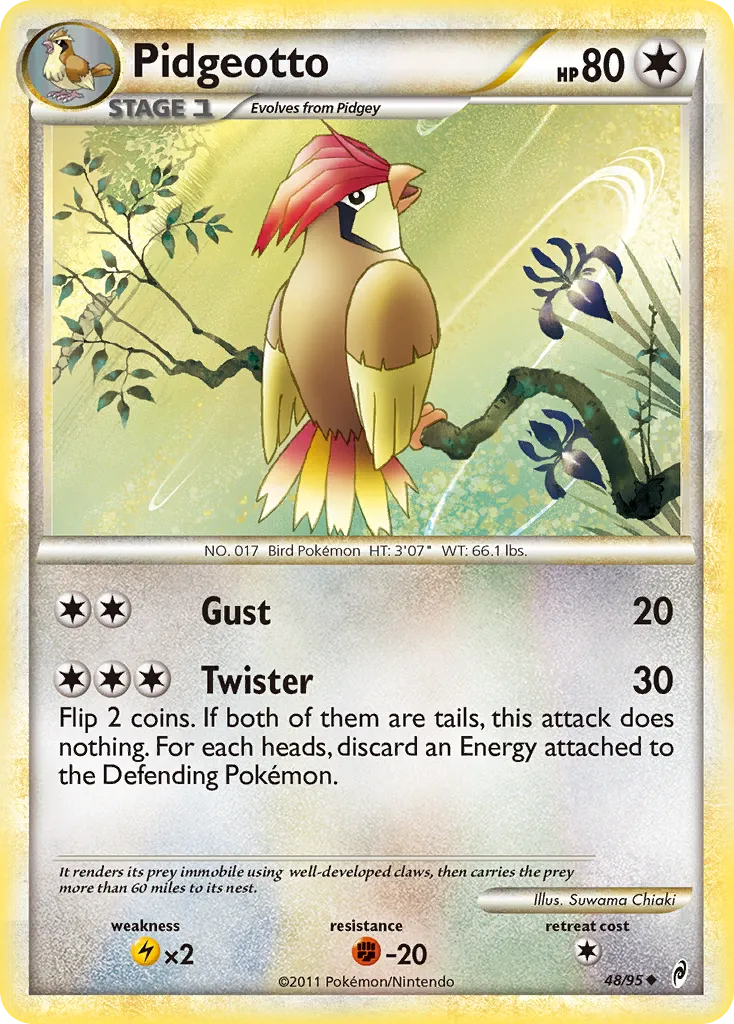 Pidgeotto — Call of Legends — Pokémon