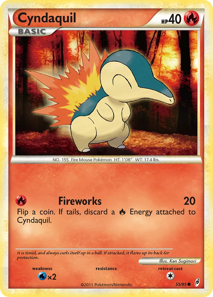 Cyndaquil — Call of Legends — Pokémon