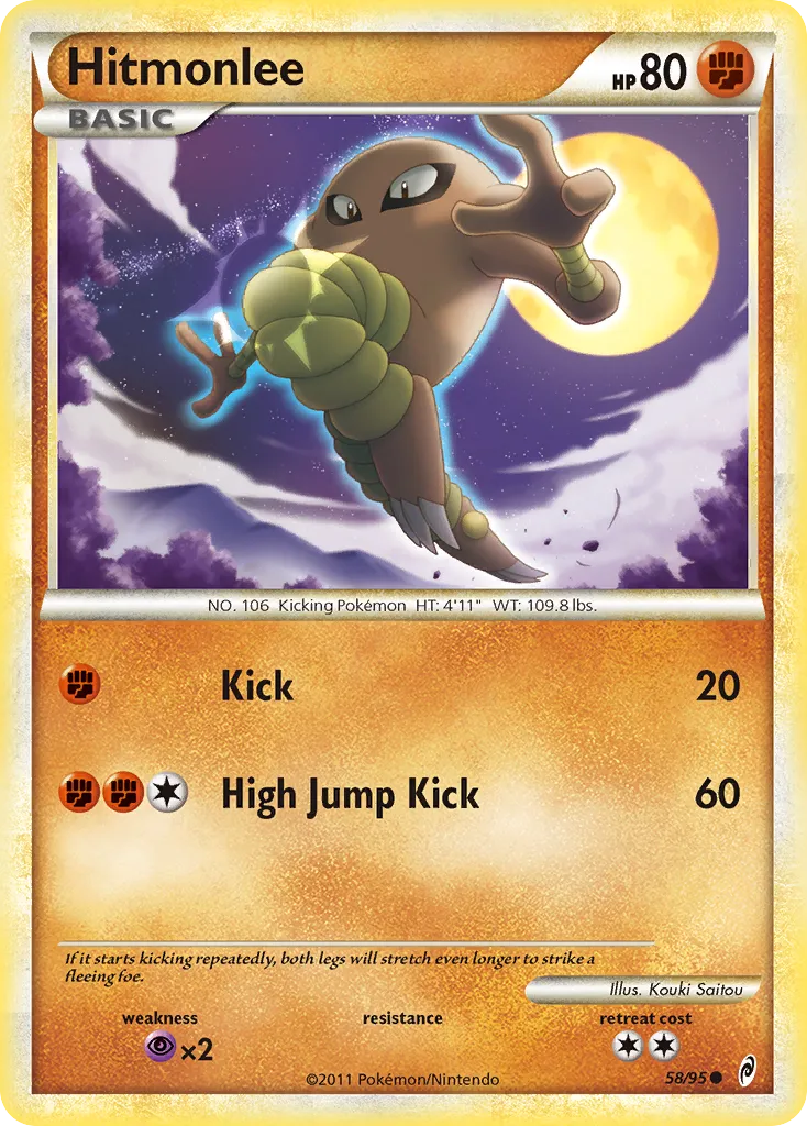 Hitmonlee — Call of Legends — Pokémon