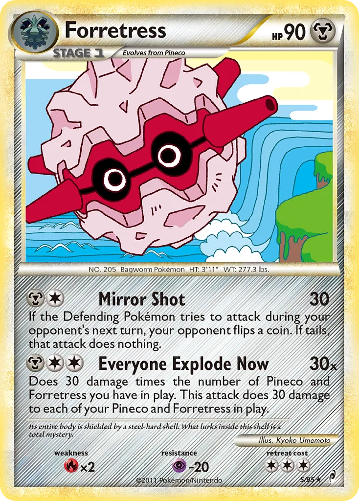 Forretress — Call of Legends — Pokemon