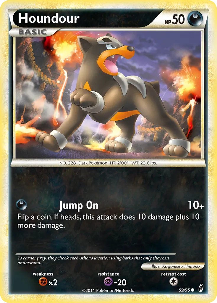 Houndour — Call of Legends — Pokemon