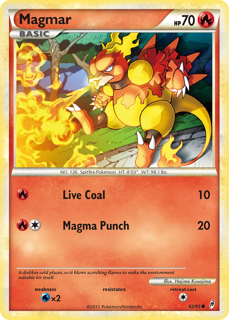Magmar — Call of Legends — Pokemon