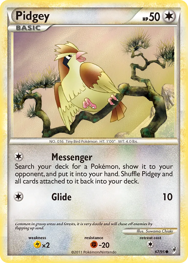 Pidgey from Call of Legends - Pokemon