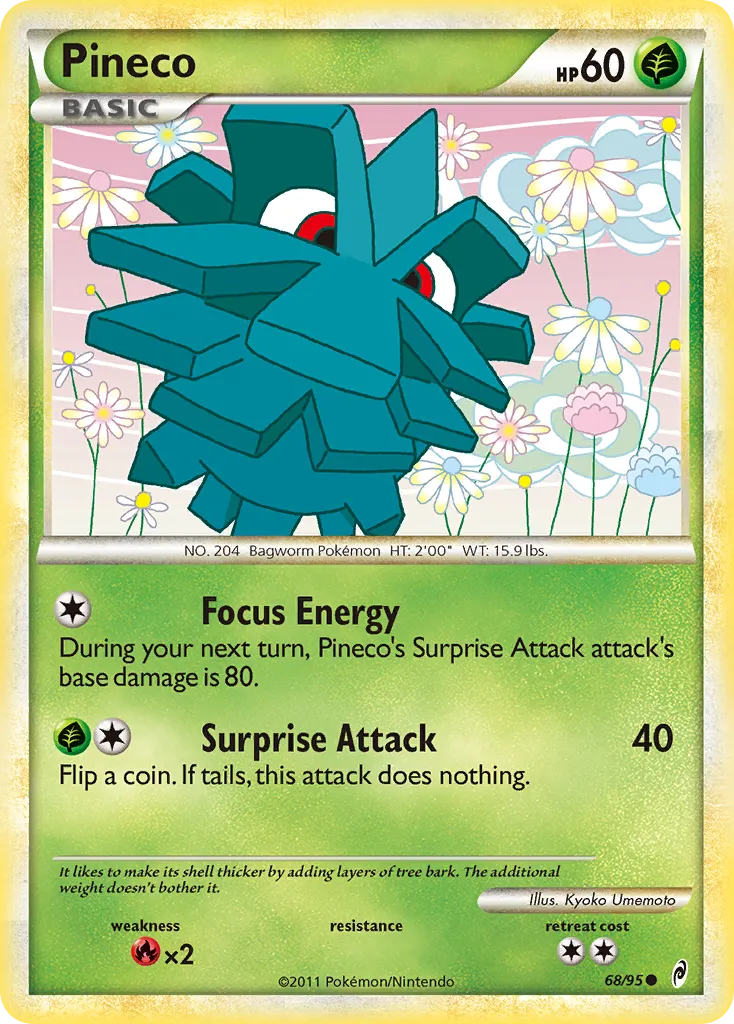 Pineco — Call of Legends — Pokemon