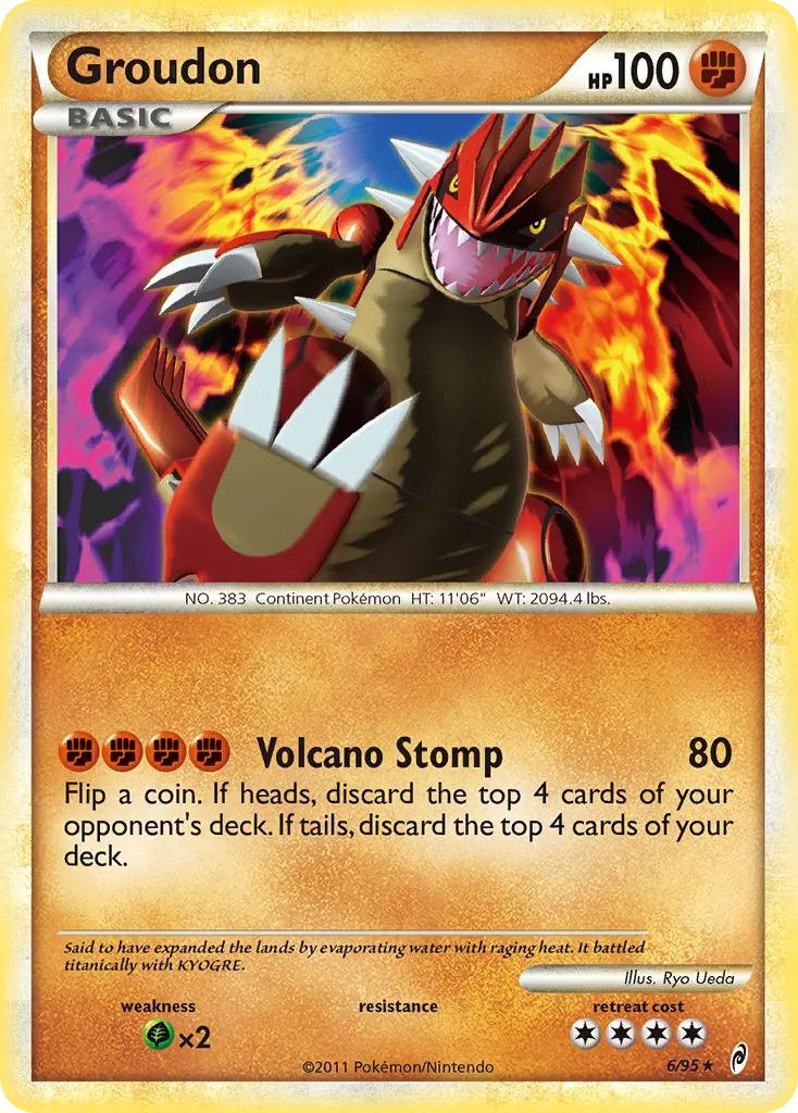 Groudon — Call of Legends — Pokémon