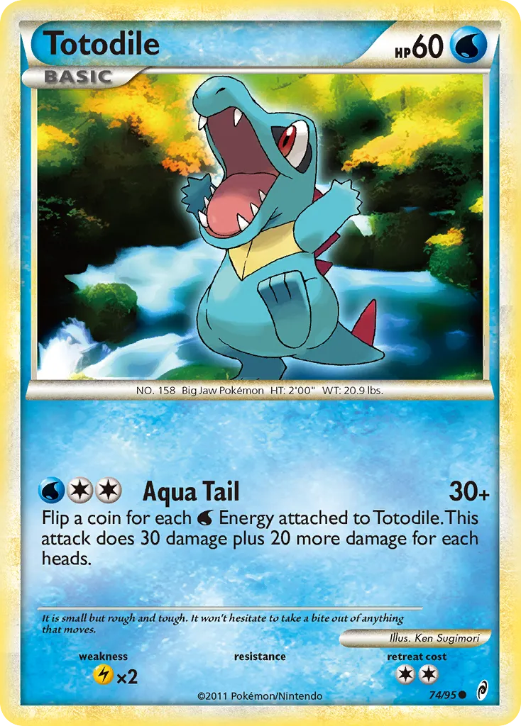 Totodile — Call of Legends — Pokemon