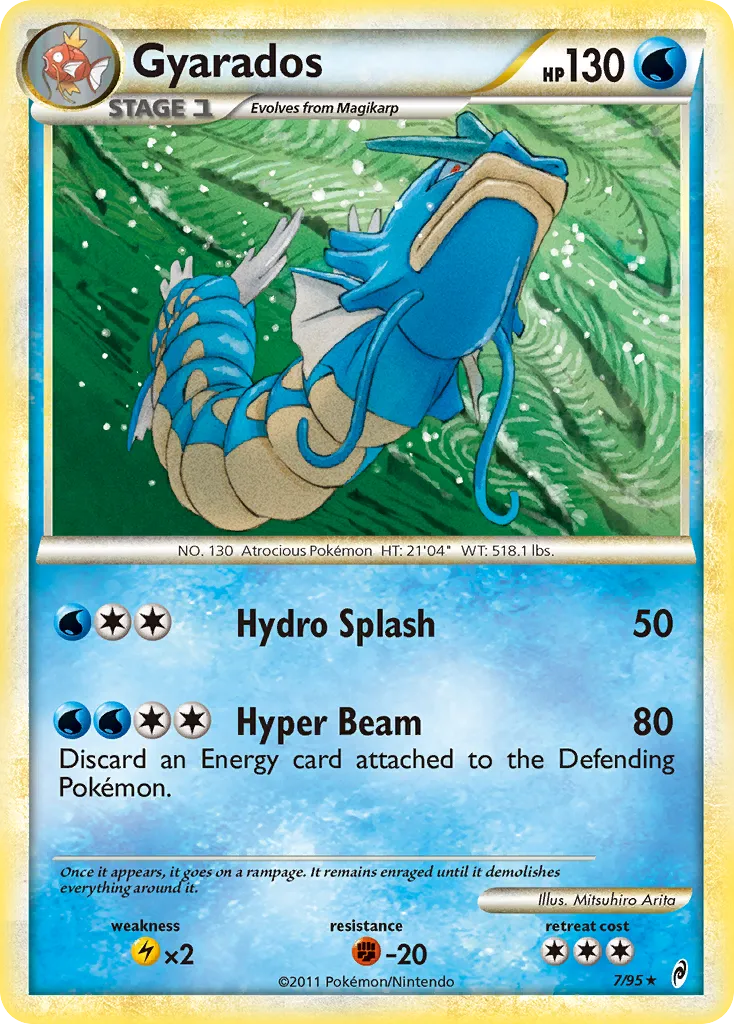 Gyarados — Call of Legends — Pokemon