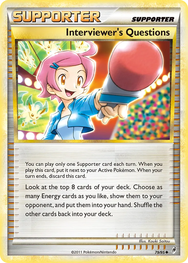 Interviewer's Questions — Call of Legends — Pokémon