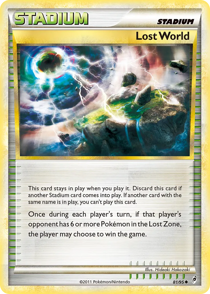 Monde perdu — Call of Legends — Pokemon