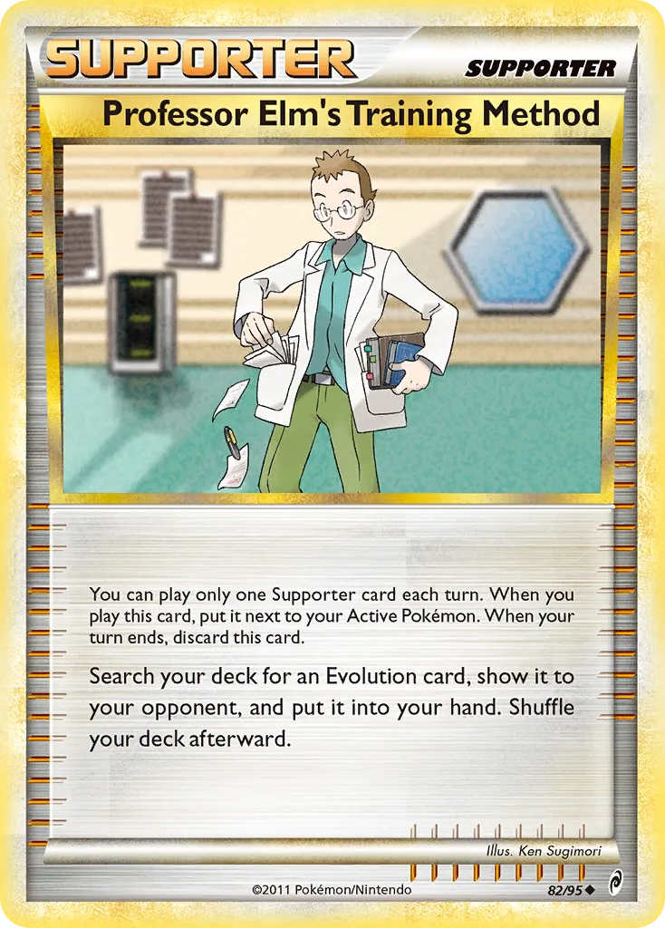 Professor Elm's Training Method — Call of Legends — Pokémon