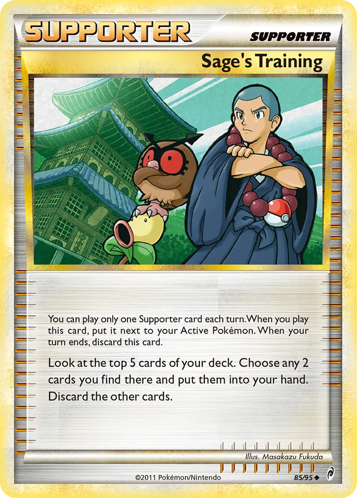 Sage's Training — Call of Legends — Pokémon