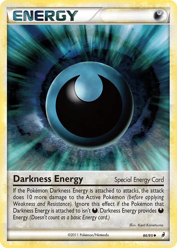 Énergie Obscurité — Call of Legends — Pokemon