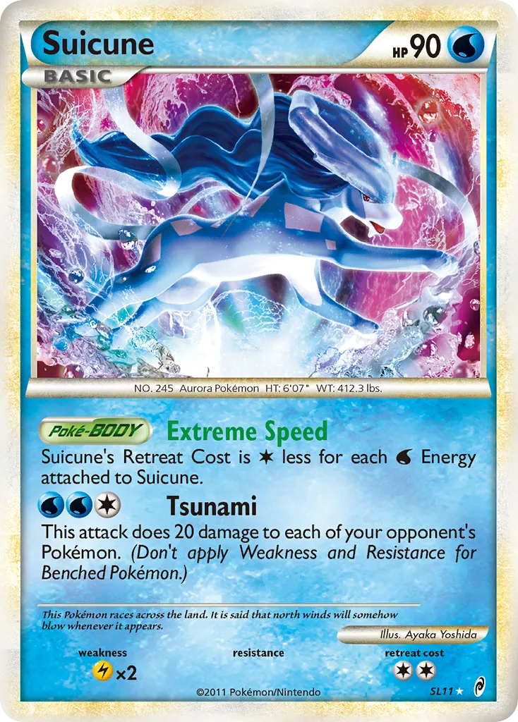 Suicune — Call of Legends — Pokemon