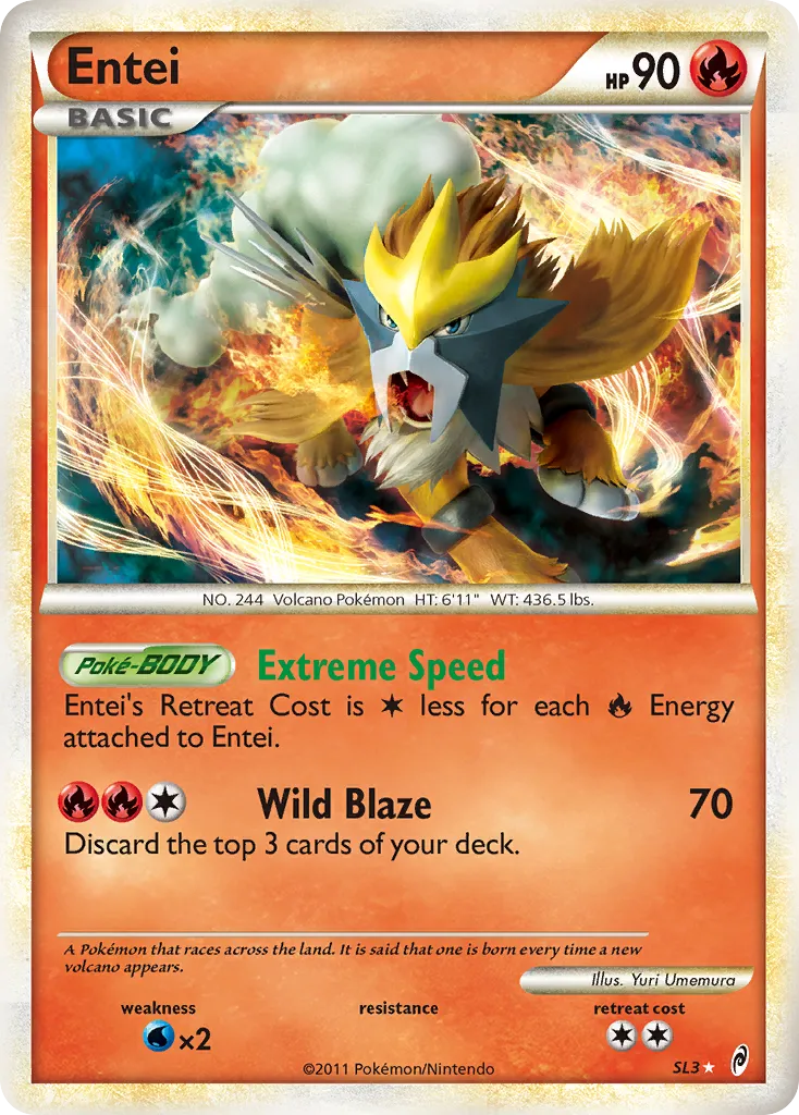 Entei — Call of Legends — Pokemon