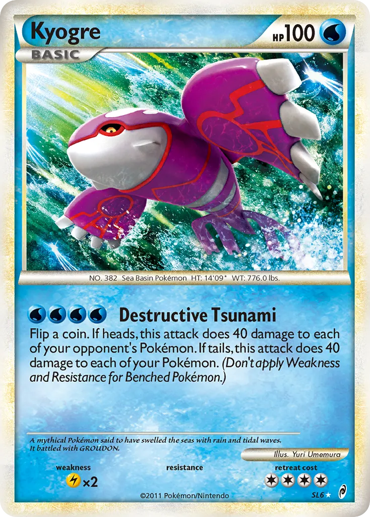 Kyogre — Call of Legends — Pokemon