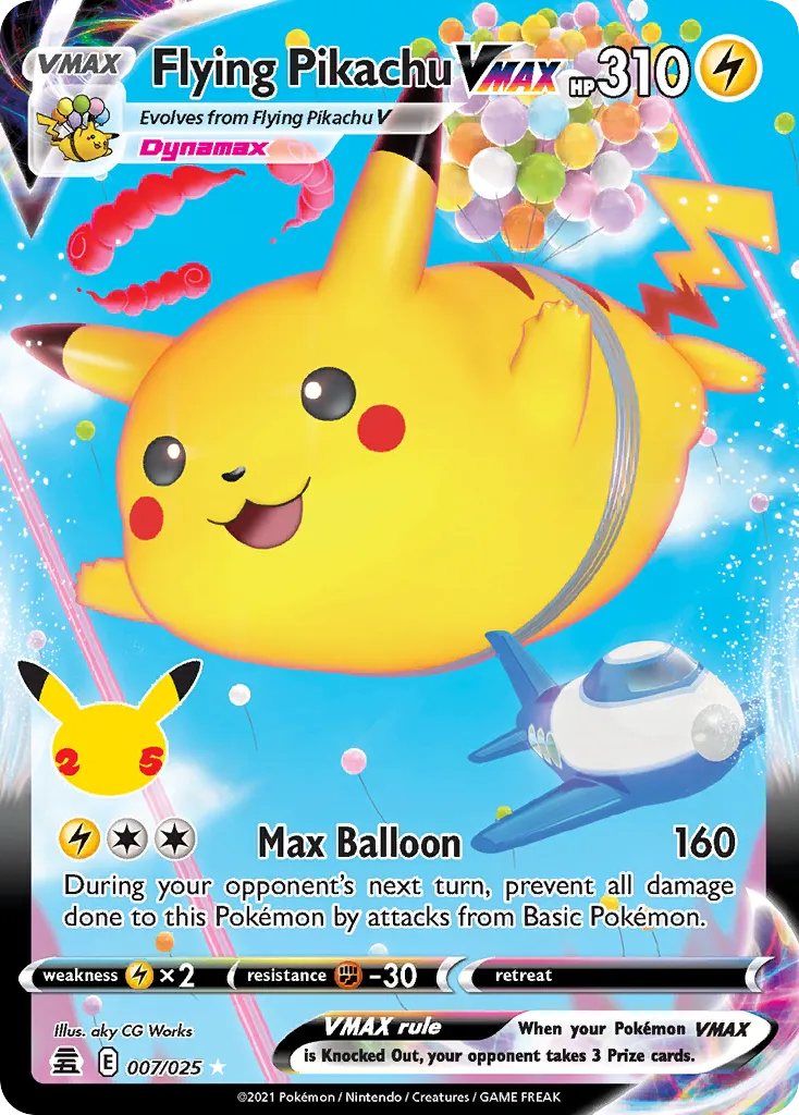 Pikachu Volant VMAX — Celebrations — Pokémon