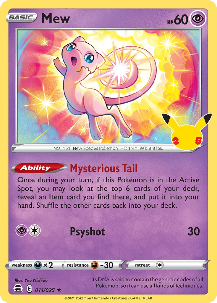 Mew — Celebrations — Pokemon