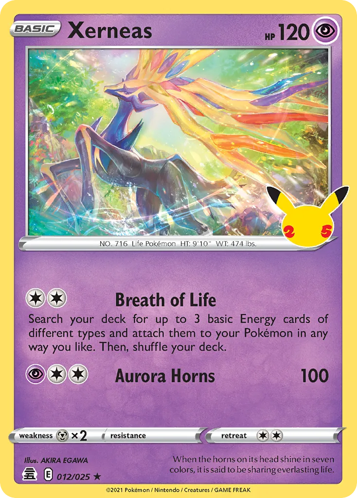Xerneas — Celebrations — Pokémon