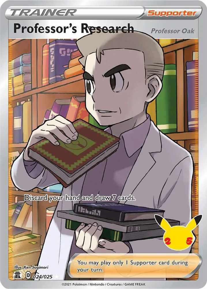 Professor's Research — Celebrations — Pokemon