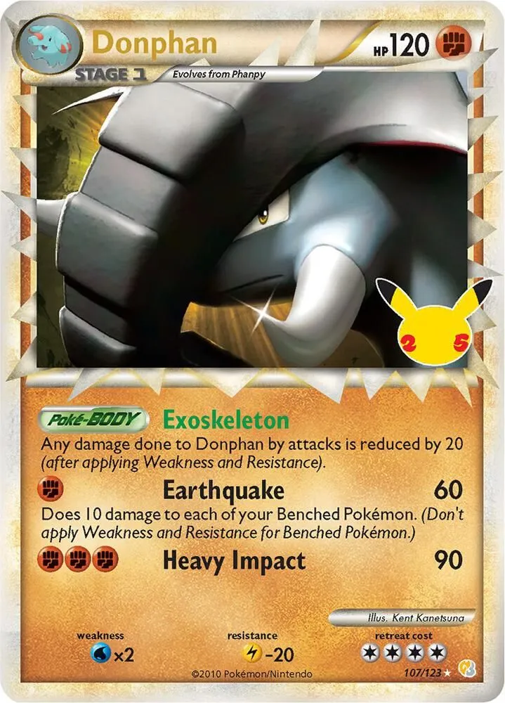 Donphan — Celebrations: Classic Collection — Pokémon