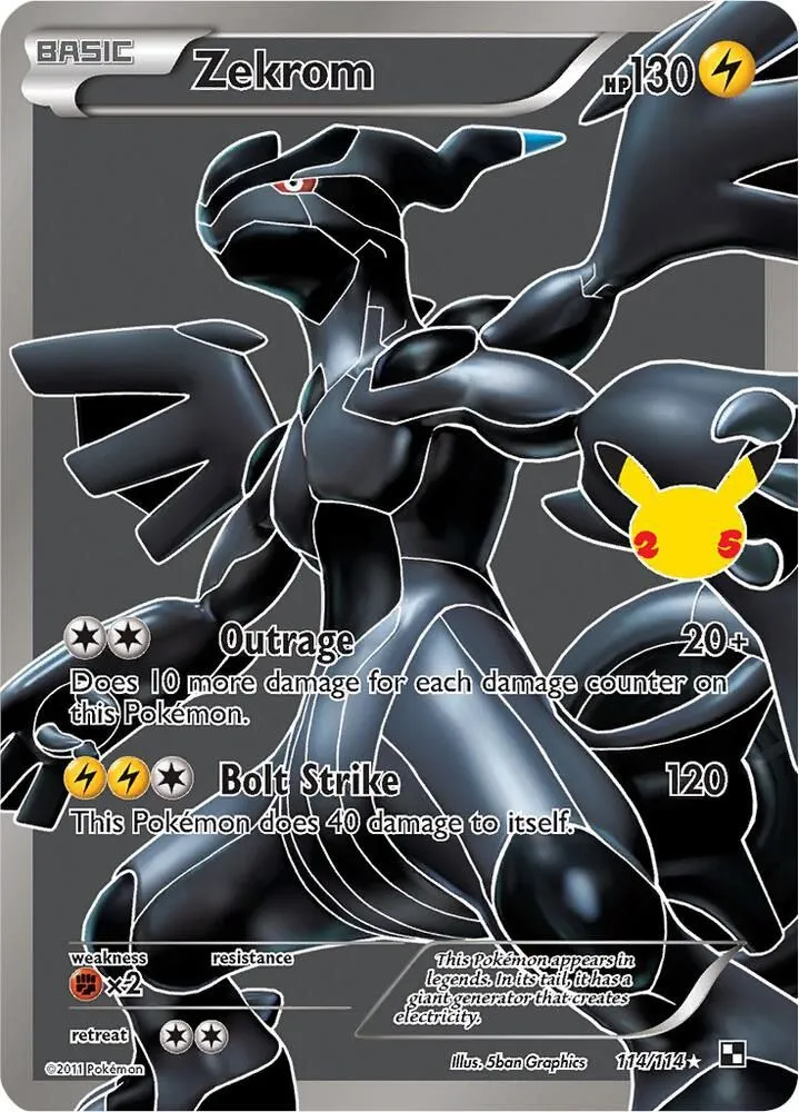 Zekrom — Celebrations: Classic Collection — Pokemon