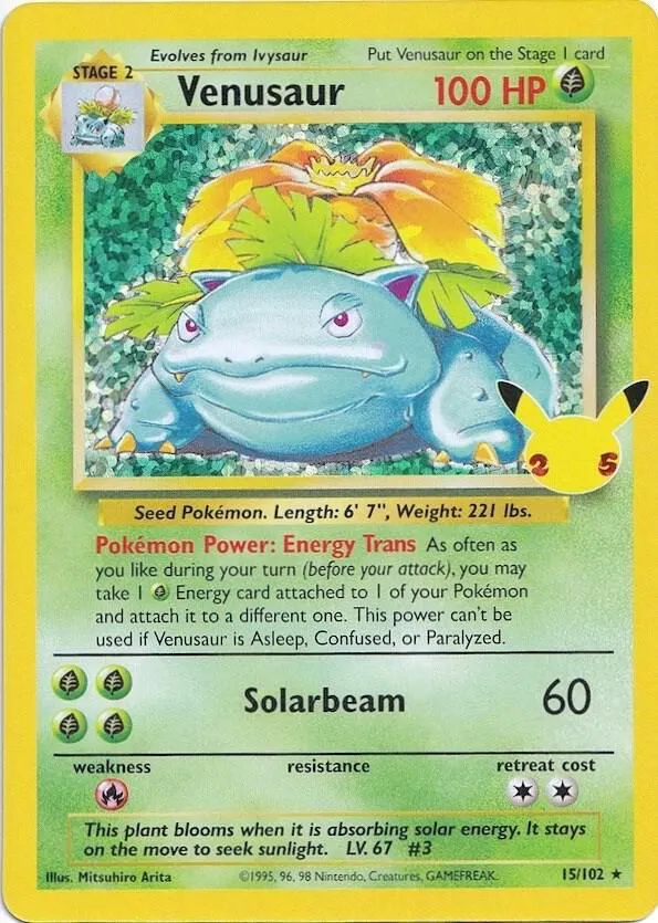 Venusaur — Celebrations: Classic Collection — Pokémon