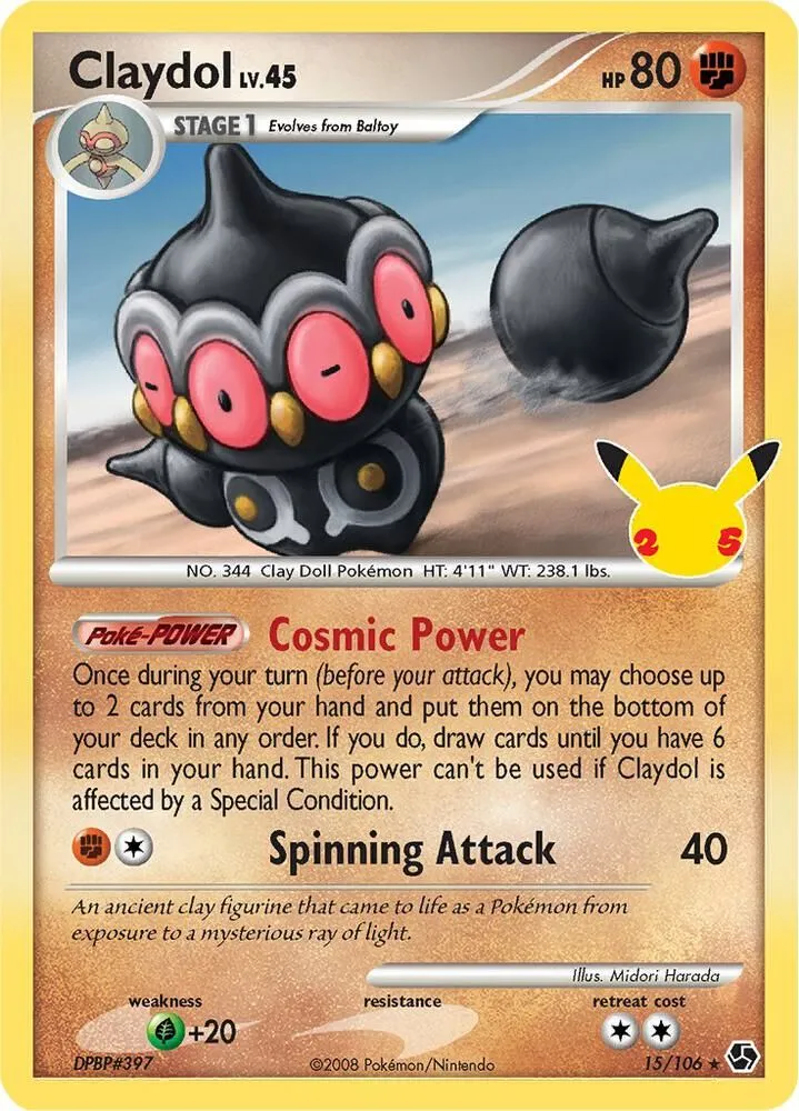 Claydol — Celebrations: Classic Collection — Pokemon