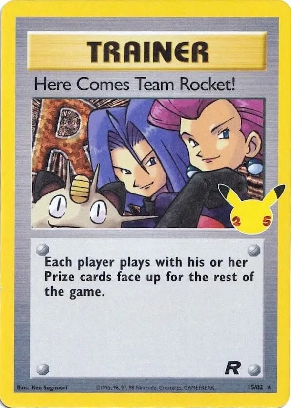 Here Comes Team Rocket! — Celebrations: Classic Collection — Pokémon