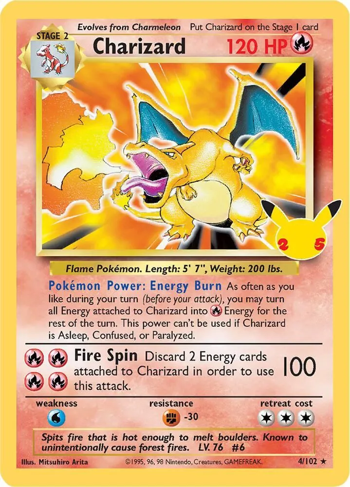 Charizard — Celebrations: Classic Collection — Pokemon