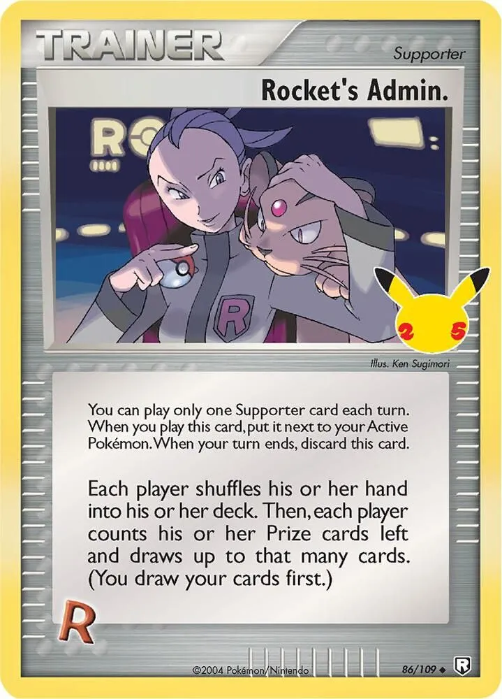 Rocket's Admin. — Celebrations: Classic Collection — Pokemon
