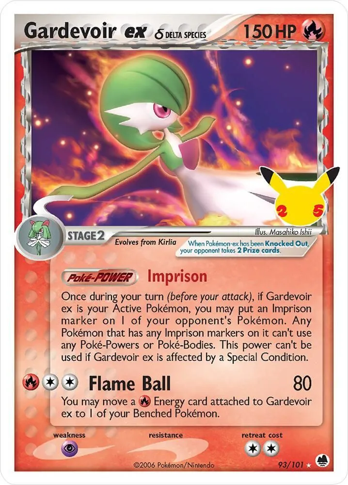 Gardevoir ex — Celebrations: Classic Collection — Pokémon