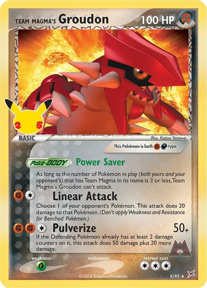 Team Magma's Groudon from Celebrations: Classic Collection - Pokemon