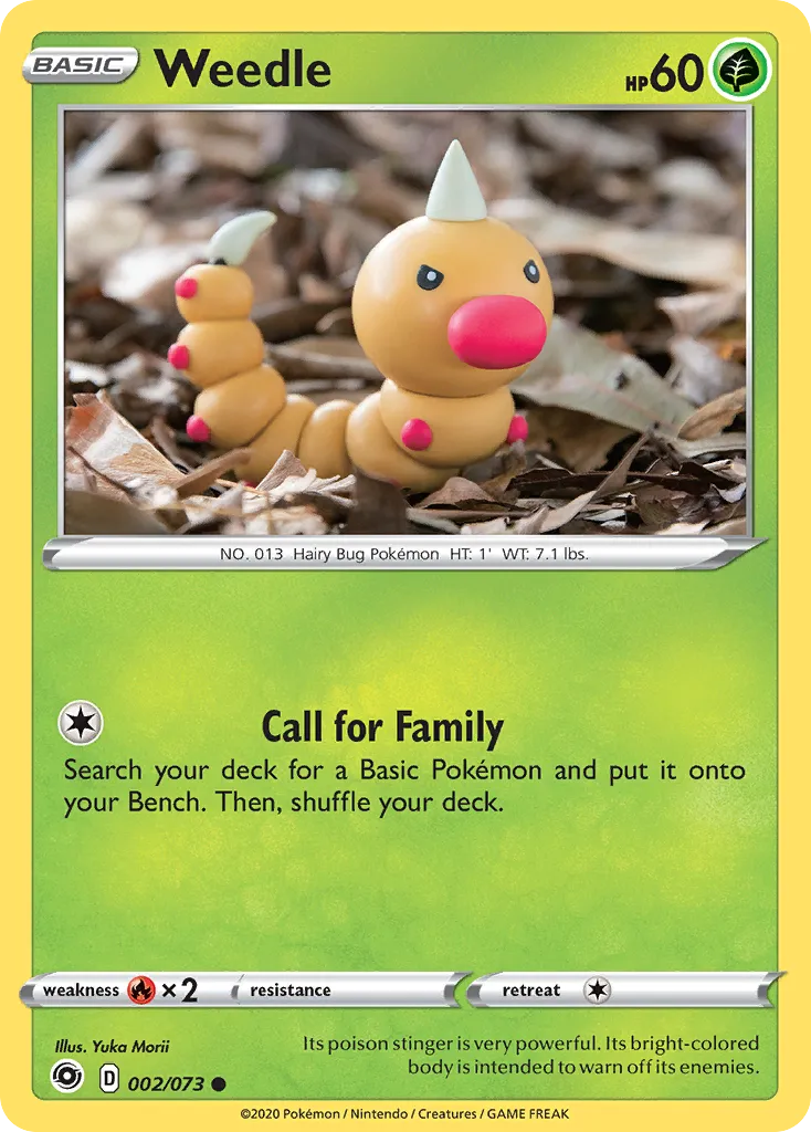 Weedle — Champion's Path — Pokémon
