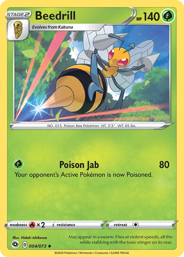 Beedrill — Champion's Path — Pokemon