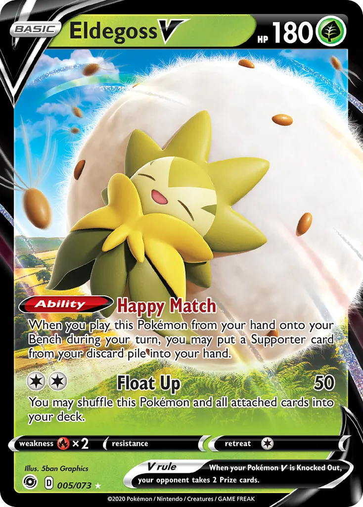 Eldegoss V — Champion's Path — Pokémon