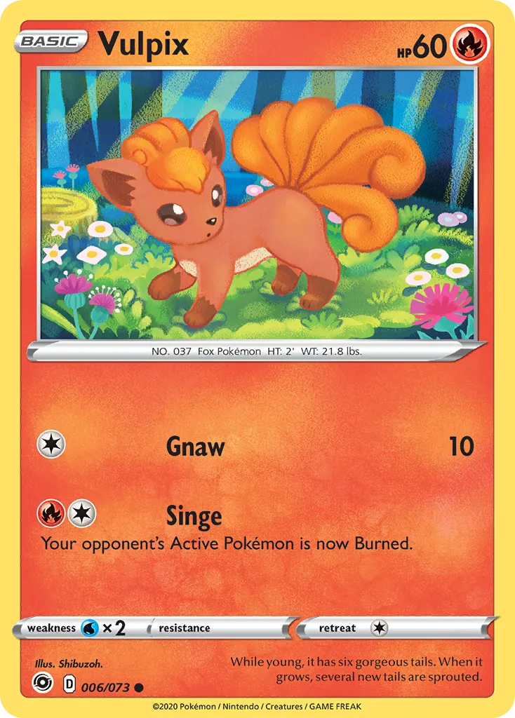 Vulpix — Champion's Path — Pokémon