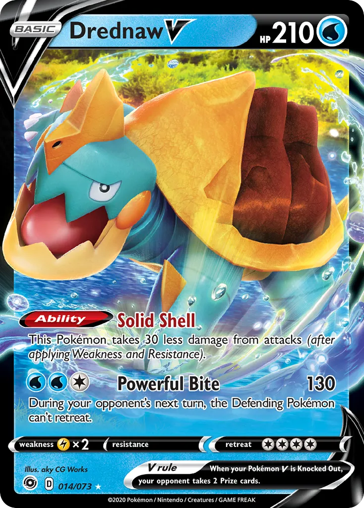 Drednaw V — Champion's Path — Pokémon