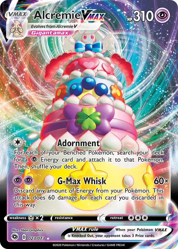 Alcremie VMAX — Champion's Path — Pokémon