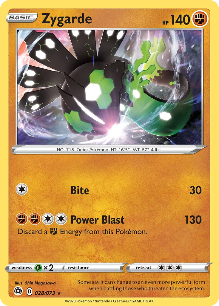Zygarde — Champion's Path — Pokémon