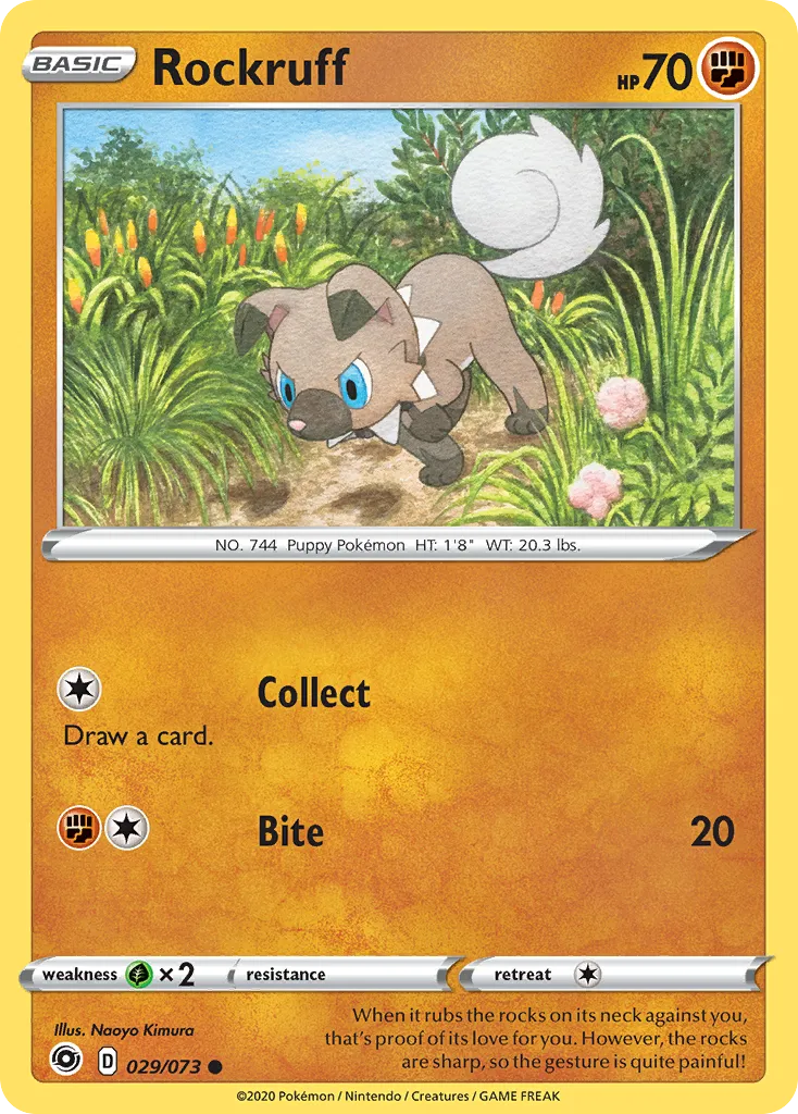 Rockruff — Champion's Path — Pokémon