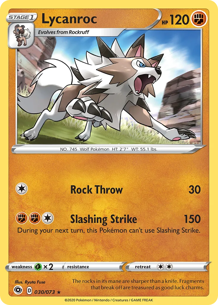 Lycanroc — Champion's Path — Pokémon