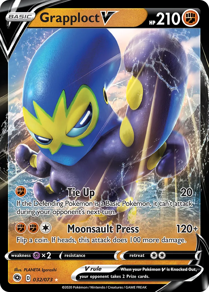 Grapploct V — Champion's Path — Pokémon