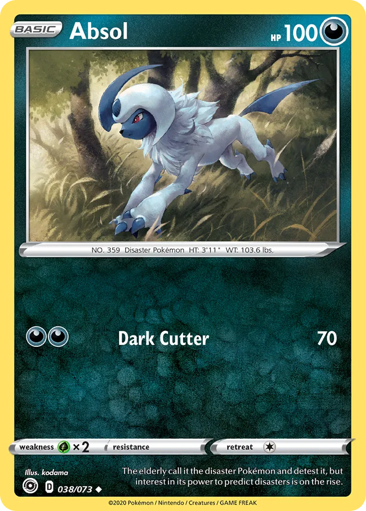 Absol — Champion's Path — Pokémon