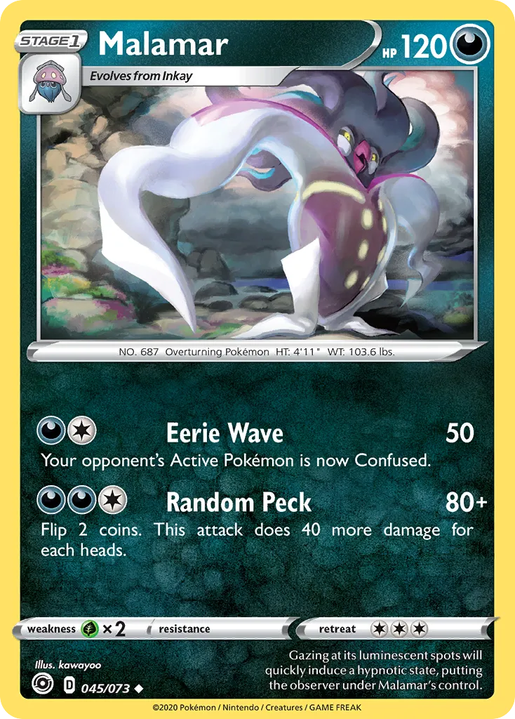Malamar — Champion's Path — Pokémon