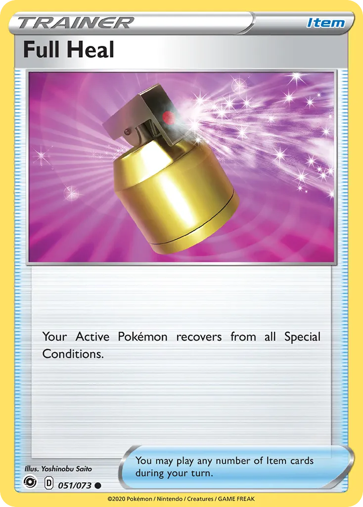 Full Heal — Champion's Path — Pokémon
