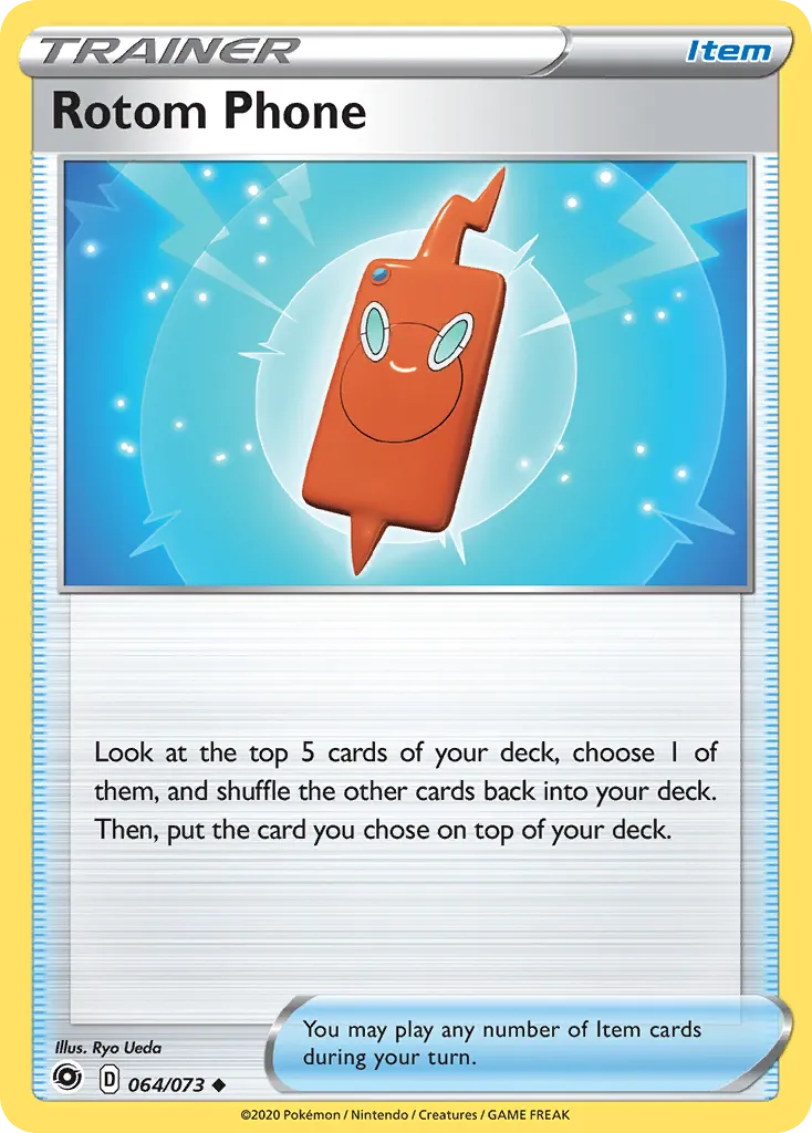 Rotom Phone — Champion's Path — Pokémon