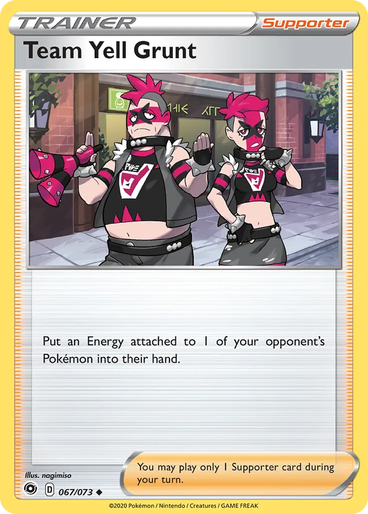 Sbire de la Team Yell — Champion's Path — Pokémon