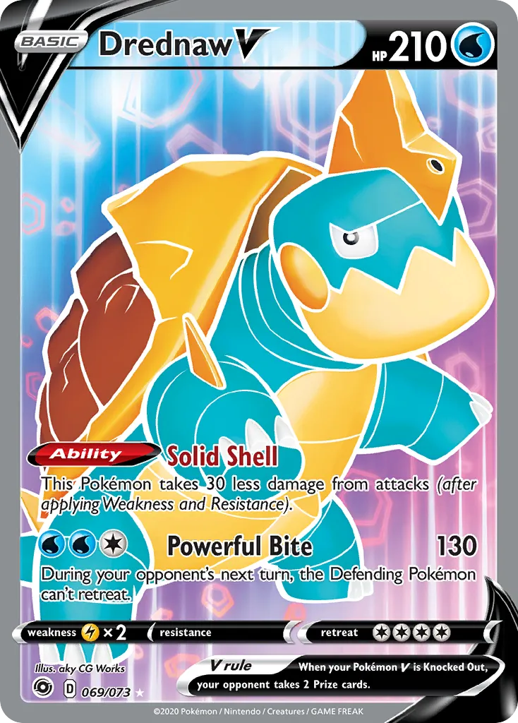 Drednaw V — Champion's Path — Pokemon